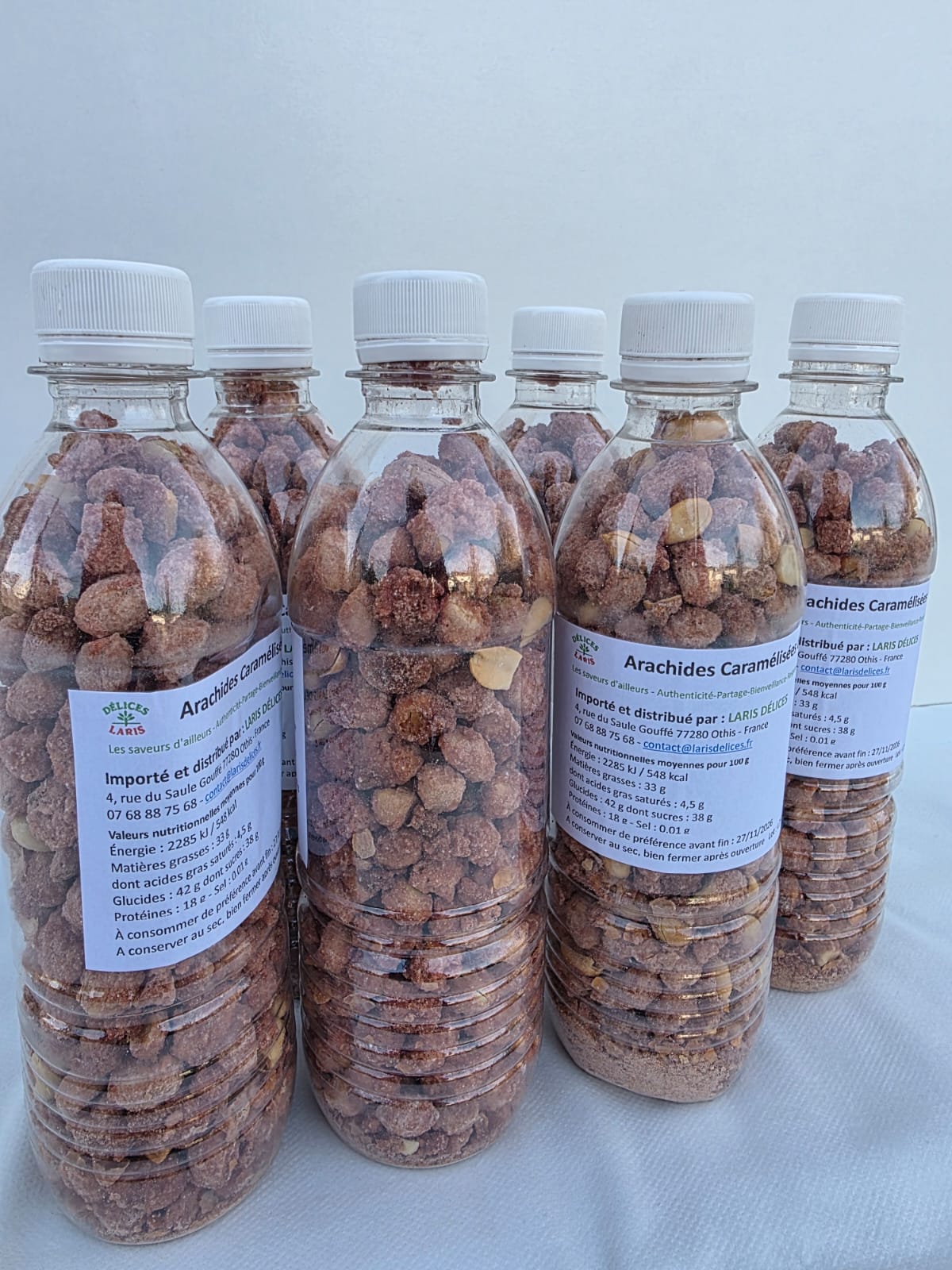 Arachides caramélisées croquantes du Togo – Chouchou délicieux