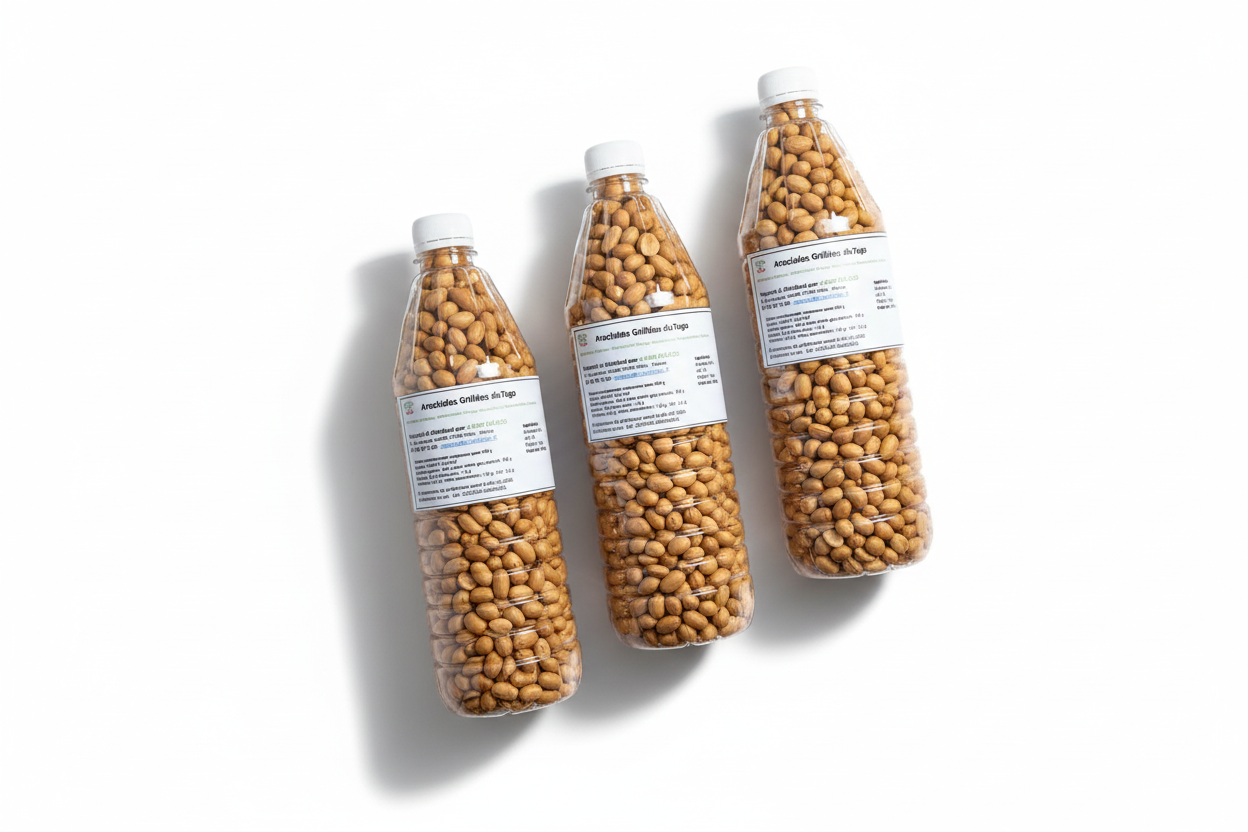 Arachides grillées croquantes 650 g – Snack africain authentique