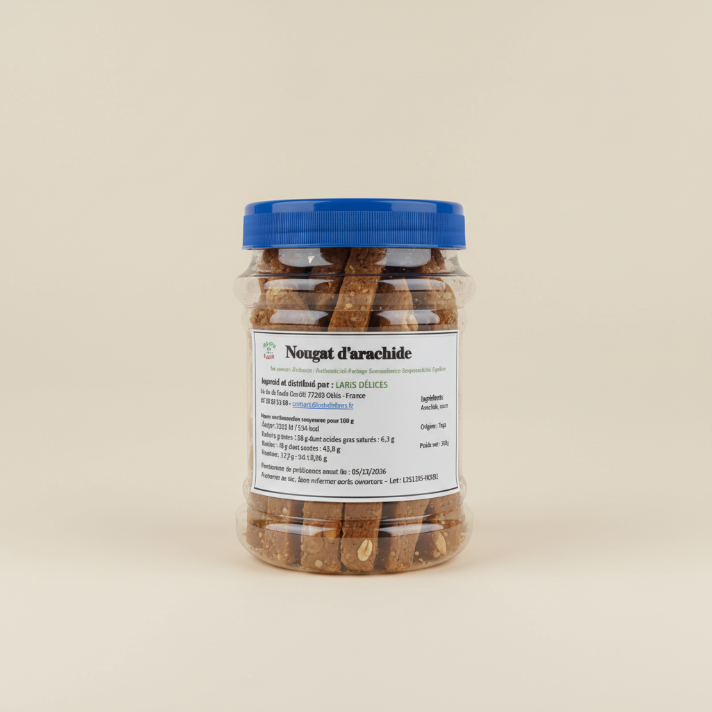 Pot nougat individuel minimaliste